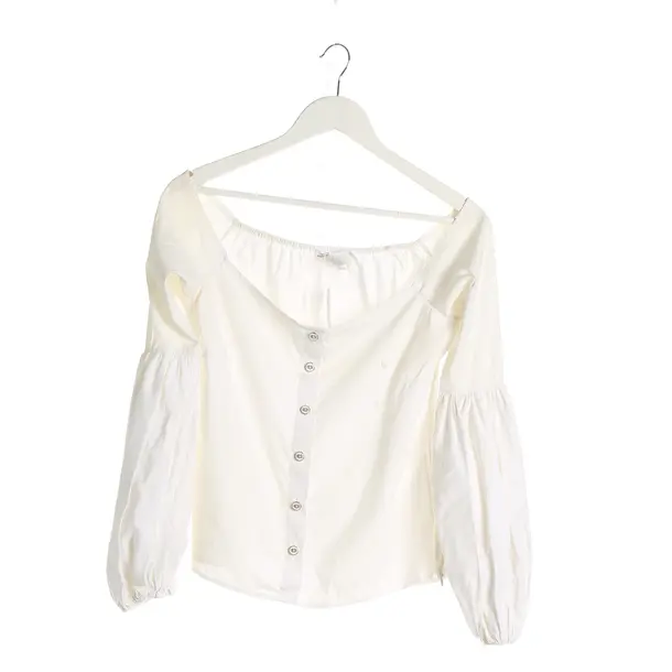 Bluse, in Cream, Baumwolle, Caroline Constas