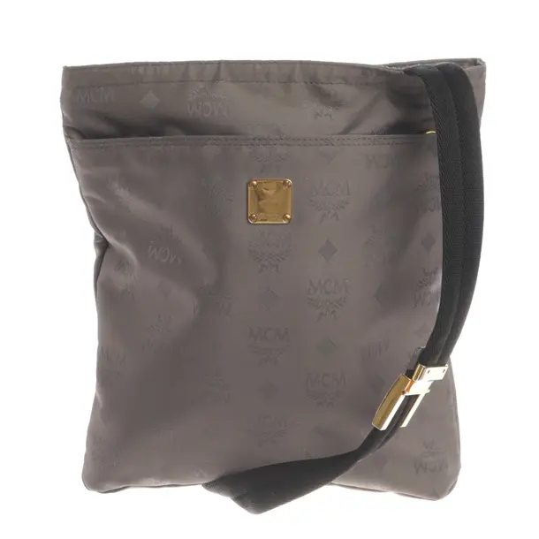 Borsa a cinture a tracolla, in Grigio, Poliammide, MCM