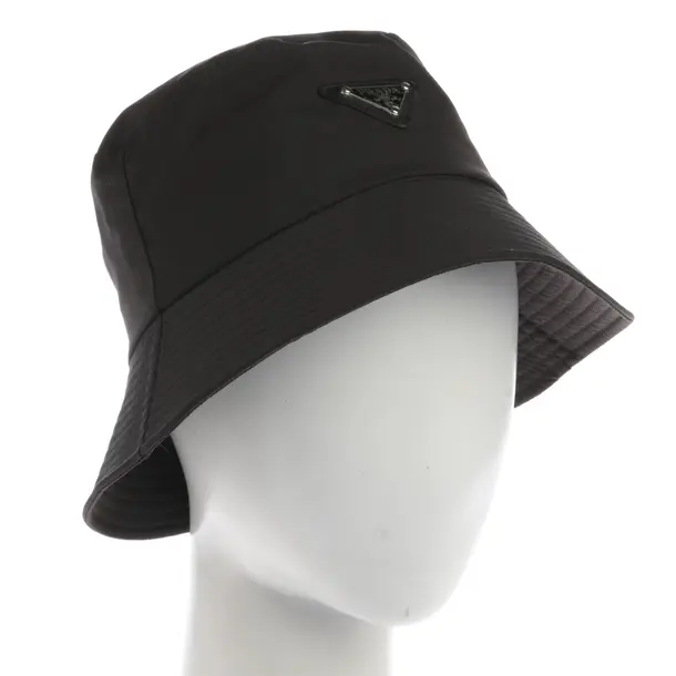 Hat, in Black, Polyimide, Prada