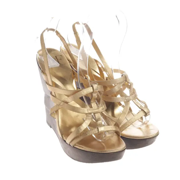 Wedges, in Gold, Diane von Furstenberg