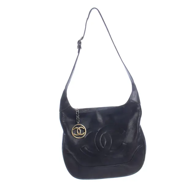Schultertasche, in Schwarz, Leder, Chanel