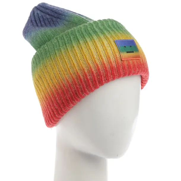 Beanie, in Multicolored, Cotton, Acne Studios