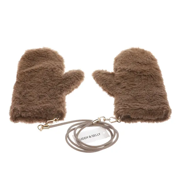 Mittens, in Light Brown, Cashmere, Max Mara