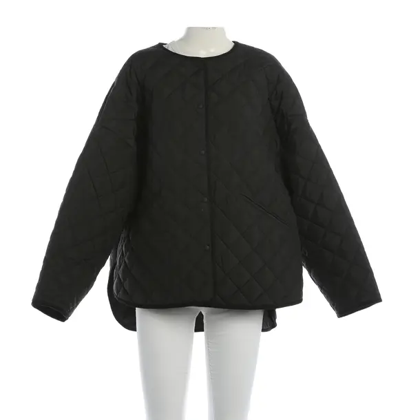 Mid-Season Jacket, in Black, Polyester, Totême