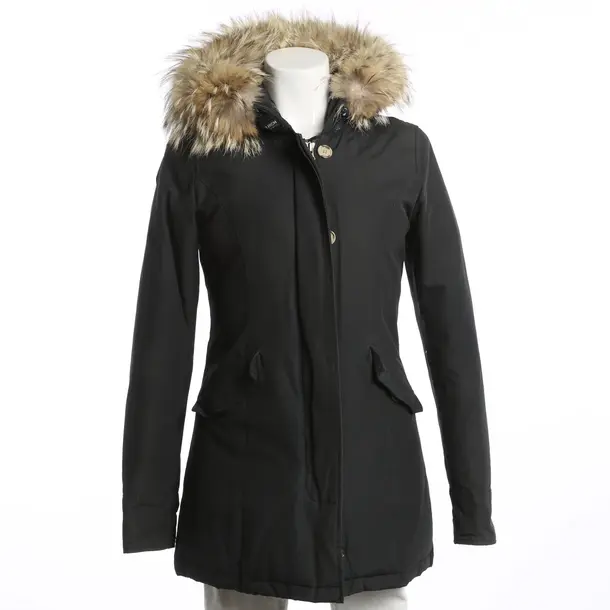 Winterjacke, in Navy, Baumwolle, Woolrich