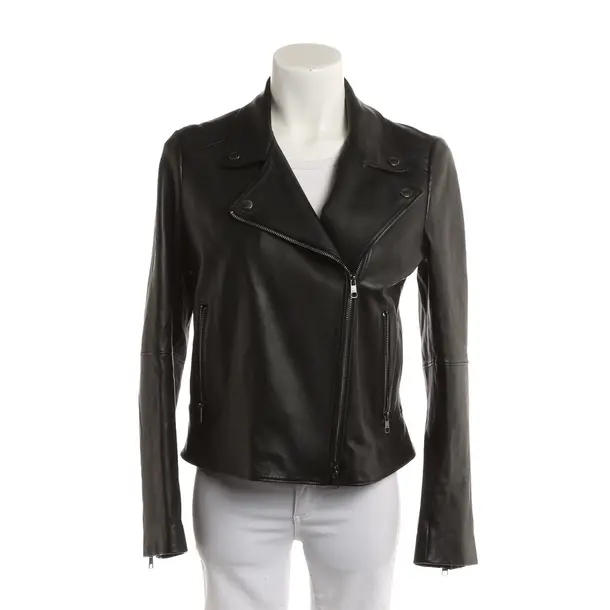 LeatherJacket, in Black, Leather, Hugo Boss
