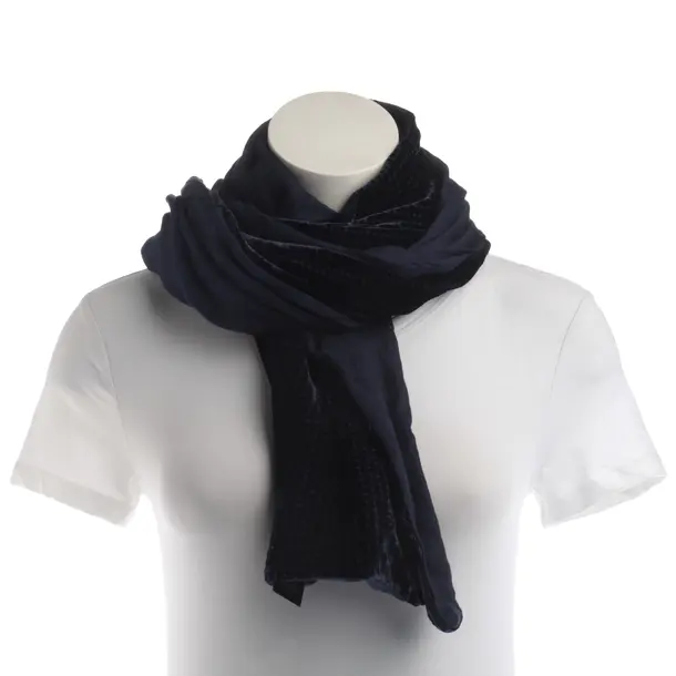 Schal, in Navy, Viskose, Emporio Armani