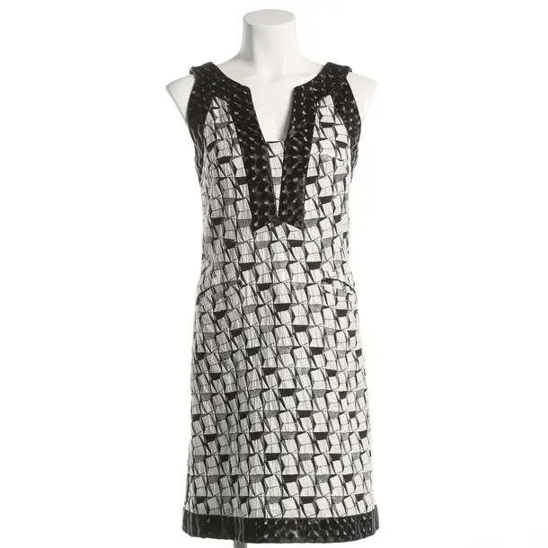 Cocktailkleid, in Weiß, Baumwolle, Chanel