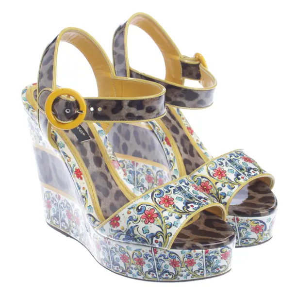 Wedges, in Multicolored, Dolce & Gabbana