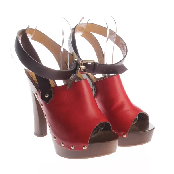 Heeled Sandals, in Red, Dsquared