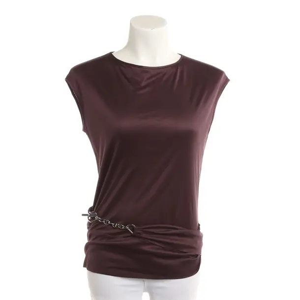 Shirt, in Dunkellila, Seide, Hermès