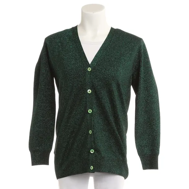Cardigan, in Green, Viscose, Prada