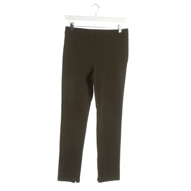 Pants, in Dark Green, Viscose, Valentino