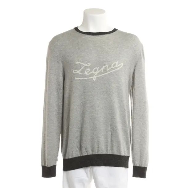 Jumper, in Light Gray, Cashmere, Zegna
