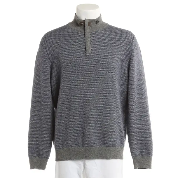 Pullover, in Blau, Wolle, Zegna
