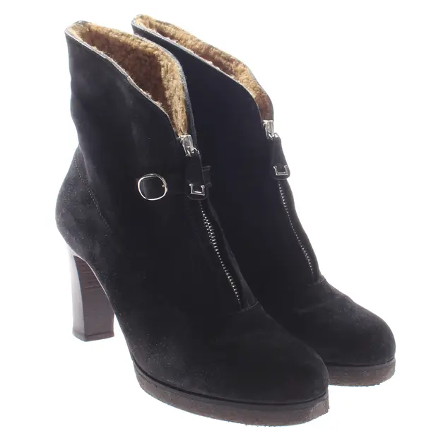 Ankle Boots, in Black, Unützer