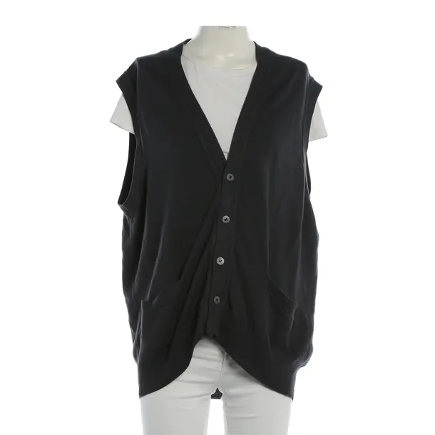 Vest, in Gray, Cashmere, Aida Barni