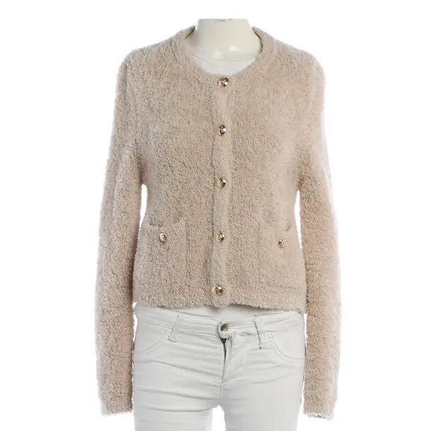 Cardigan, in Beige, Lana, Emisfero