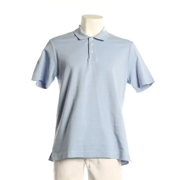 Poloshirt, in Blau, Baumwolle, Hugo Boss