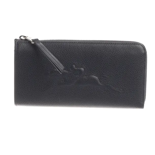 Wallet, in Blue, Leather, Longchamp