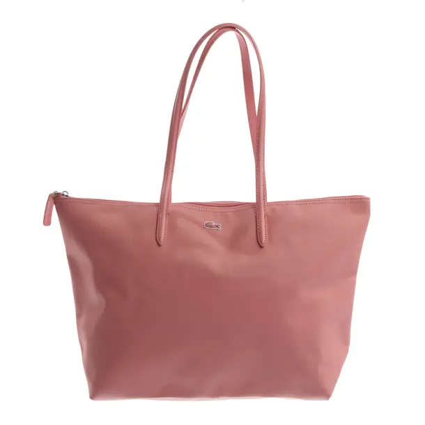 Shopper, in Hellrosa, Leder, Lacoste