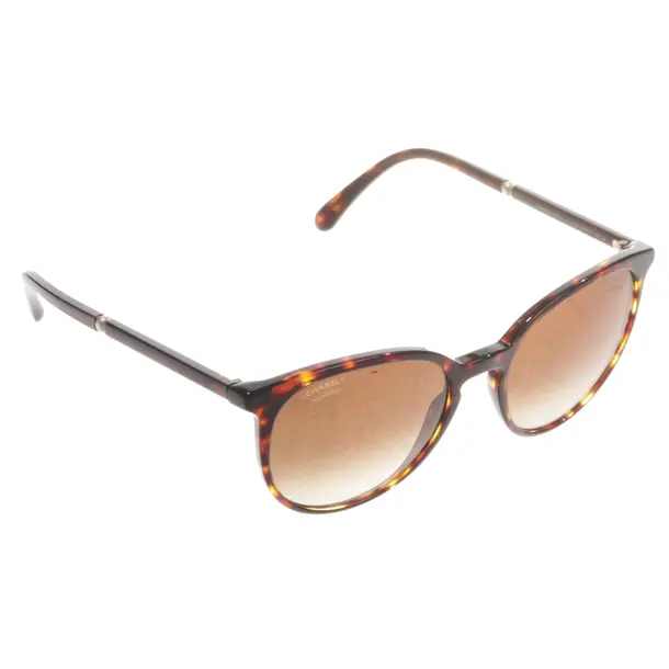 Sonnenbrille, in Braun, Kunststoff, Chanel