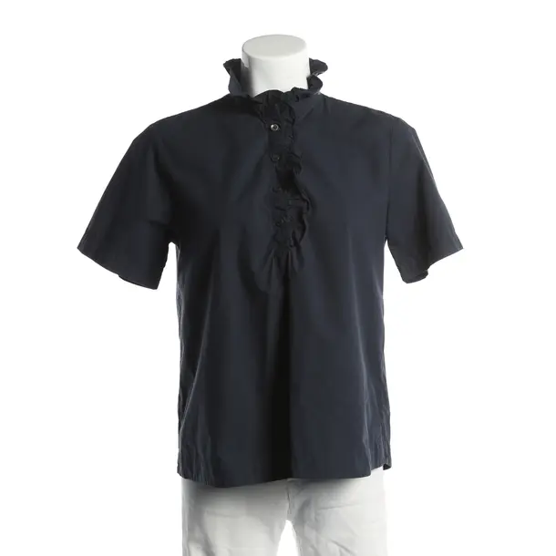 Bluse, in Navy, Baumwolle, 0039 Italy