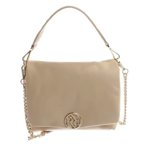 Shoulder Bag, in Light Brown, Leather, Roeckl