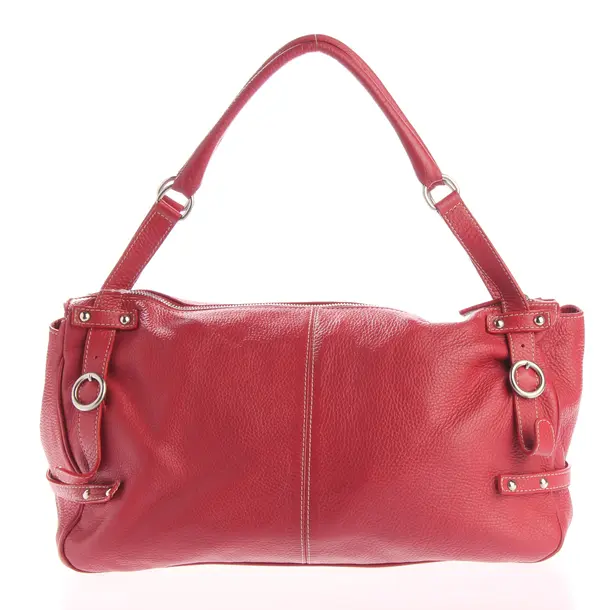 Shoulder Bag, in Red, Leather, Furla