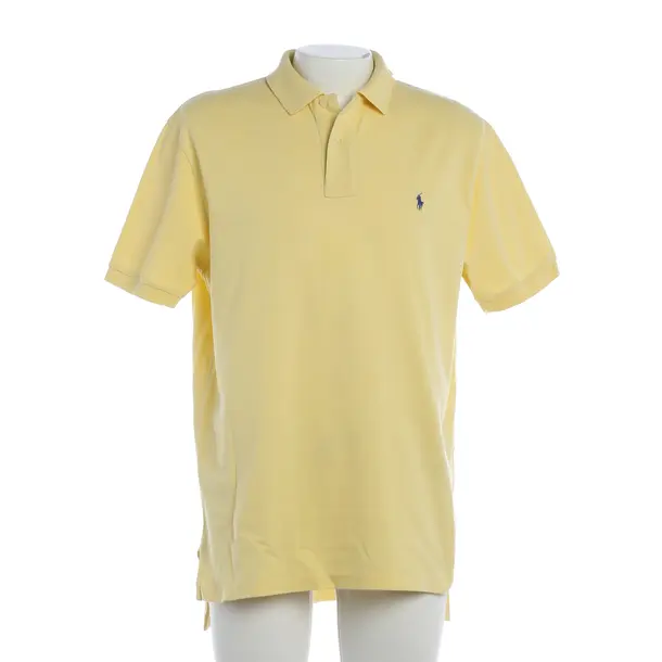 Polo Shirt, in Pastel Yellow, Cotton, Polo Ralph Lauren