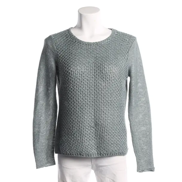 Maglione, in Verde, Lino, Tommy Hilfiger