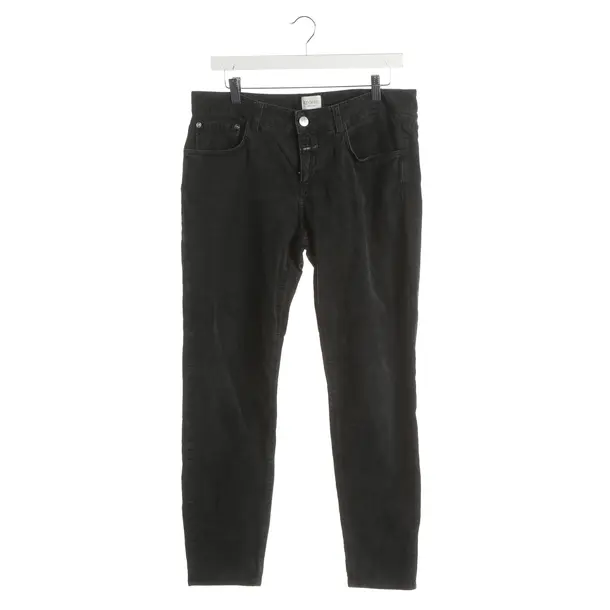 Jeans slim fit, in Grigio scuro, Cotone, Chiuso