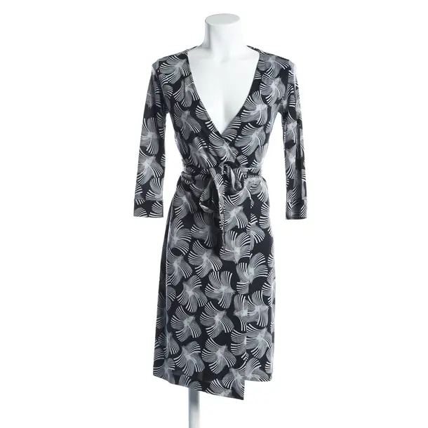 Dress, in Blue, Silk, Diane von Furstenberg