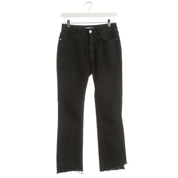 Straight Fit Jeans, in Dark Gray, Cotton, Dorothee Schumacher
