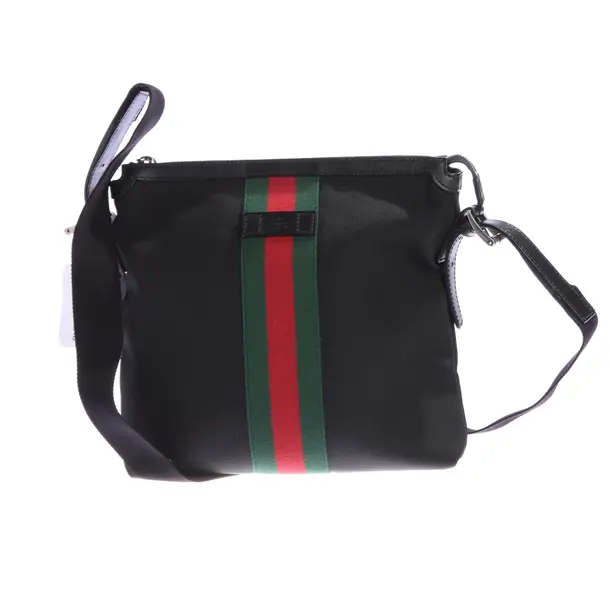 Messenger Bag, in Black, Polyamide, Gucci
