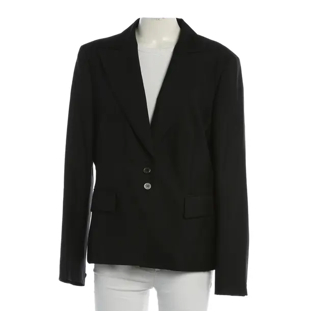 Blazer, in Black, Wool, Marc Cain