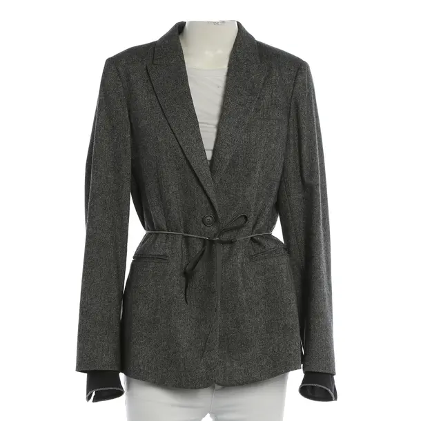Blazer, in Gray, Wool, Brunello Cucinelli