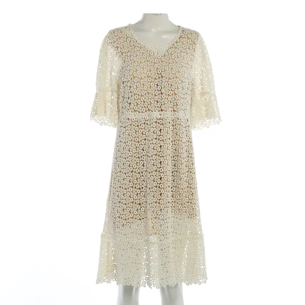 Dress, in White, Cotton, Chloé