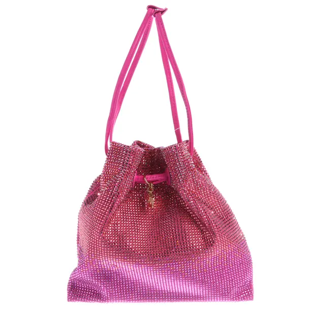 Abendtasche, in Rot, Polyester, Versace