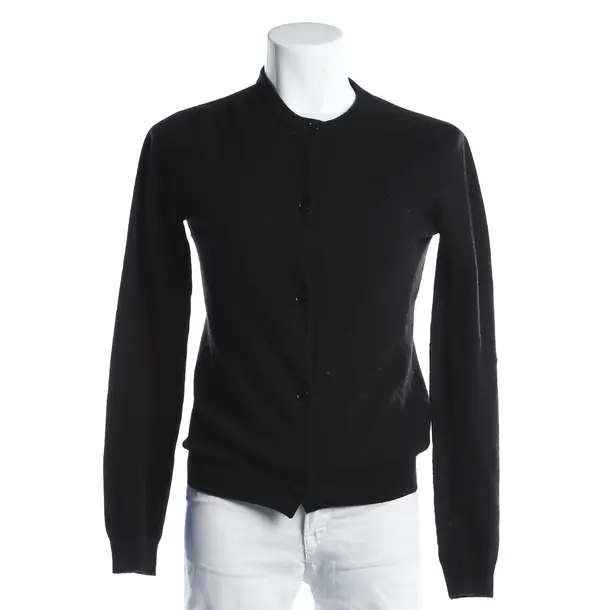 Cardigan, in Nero, Cachemire, Jil Sander