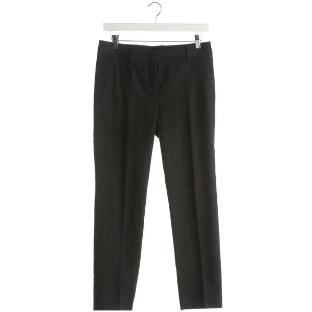 Pants, in Dark Gray, Wool, Prada