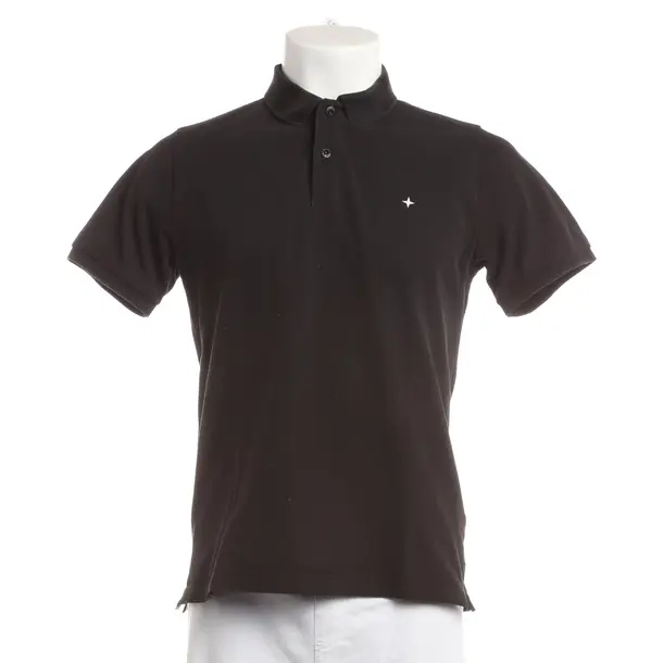 Polo, in Nero, Cotone, Isola di pietra