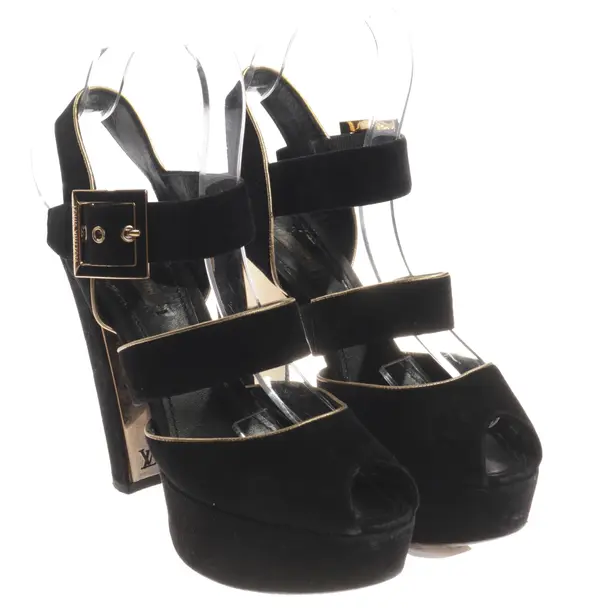 Sandali, in Nero, Louis Vuitton