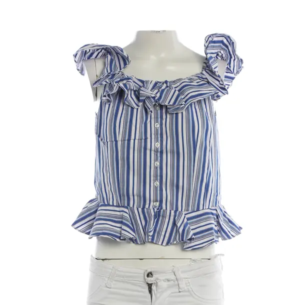 Top, in Blau, Baumwolle, Lauren Ralph Lauren
