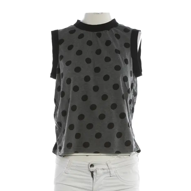 Top, in Light Gray, Cotton, Marni