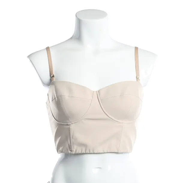In alto, in Beige, Cotone, Elisabetta Franchi