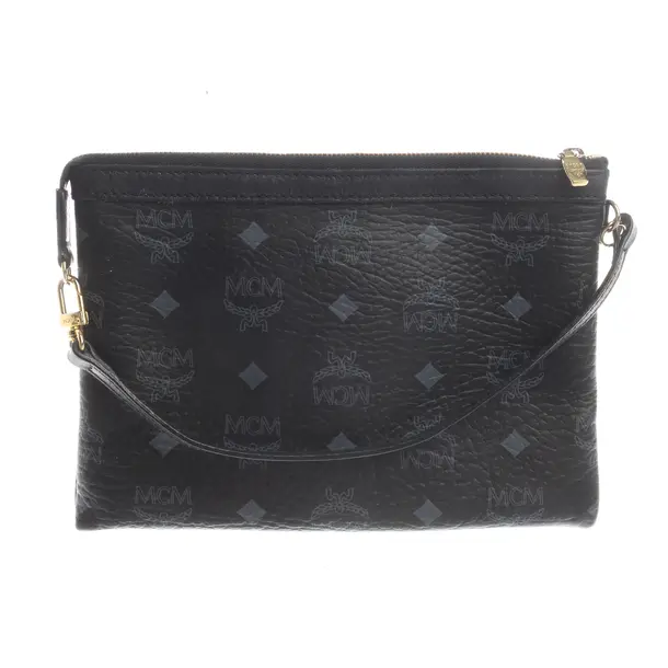 Pochette, in Black, Leather, MCM