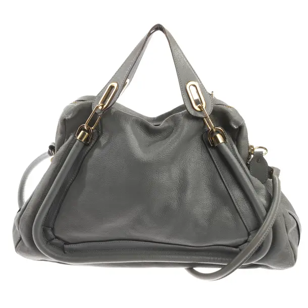 Handbag, in Gray, Leather, Chloé