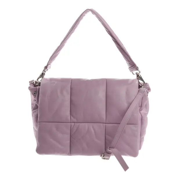 Schultertasche, in Lavendel, Leder, Stand Studio