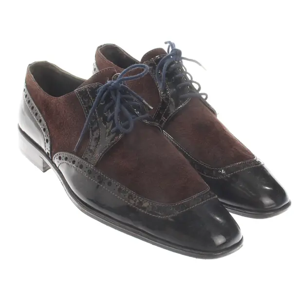 Lace Up Shoes, in Brown, Moschino